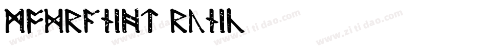 Modraniht Runic字体转换